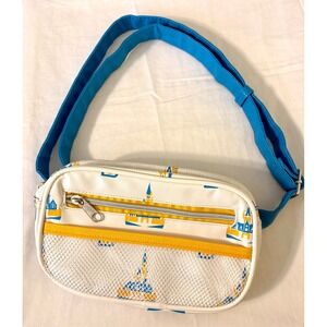 Walt Disney World Castle Crossbody Bag Vault Collection 50th Ann. faux leather